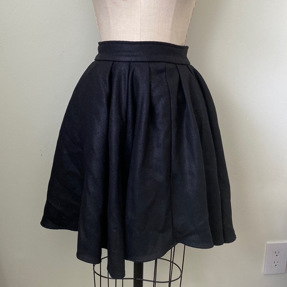Eleven Paris Dresses & Skirts - Black mid length skater skirt